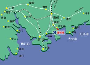 以往经过水路运输到惠州的货物,需要在惠州港先卸船,再经公路转到铁路
